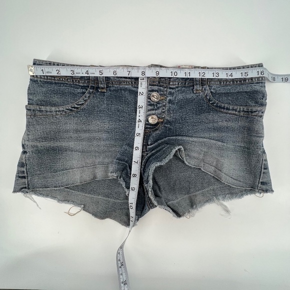 Weather Vane Cut Off Button Fly Jean Shorts Size 32 Women's - Picture 4 of 7